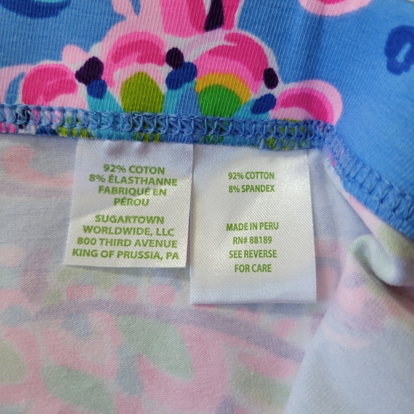 NWOT Lilly Pulitzer Girls Leggings, 2 pair Size Girls XL 12-14 - Picture 6 of 9